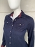 Camisa Tommy Hilfiger azul marinho - TAM PP na internet