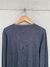 Suéter VR azul e cinza - TAM G - loja online