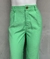 Calça pantalona Milalai verde - TAM P - Katdress Brechó e moda sustentável