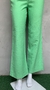 Imagem do Calça pantalona Milalai verde - TAM P