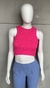 Cropped pink tricot - TAM M
