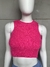 Cropped pink tricot - TAM M na internet