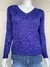 Suéter azul royal - TAM M na internet