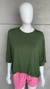 Blusa oversized verde - TAM GG na internet