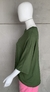 Blusa oversized verde - TAM GG - loja online