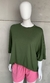 Blusa oversized verde - TAM GG
