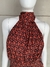 Blusa FIT frente única vermelha e preto - TAM 44 - comprar online