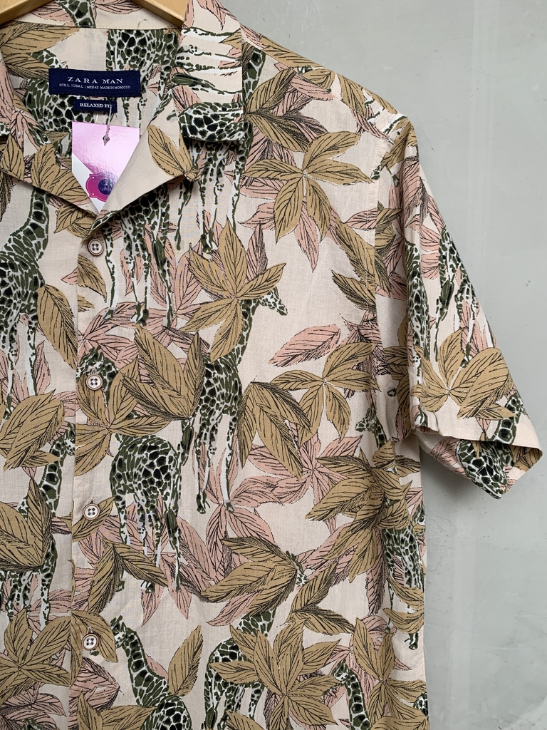 Camisa Zara Man Relaxed Fit TAM G