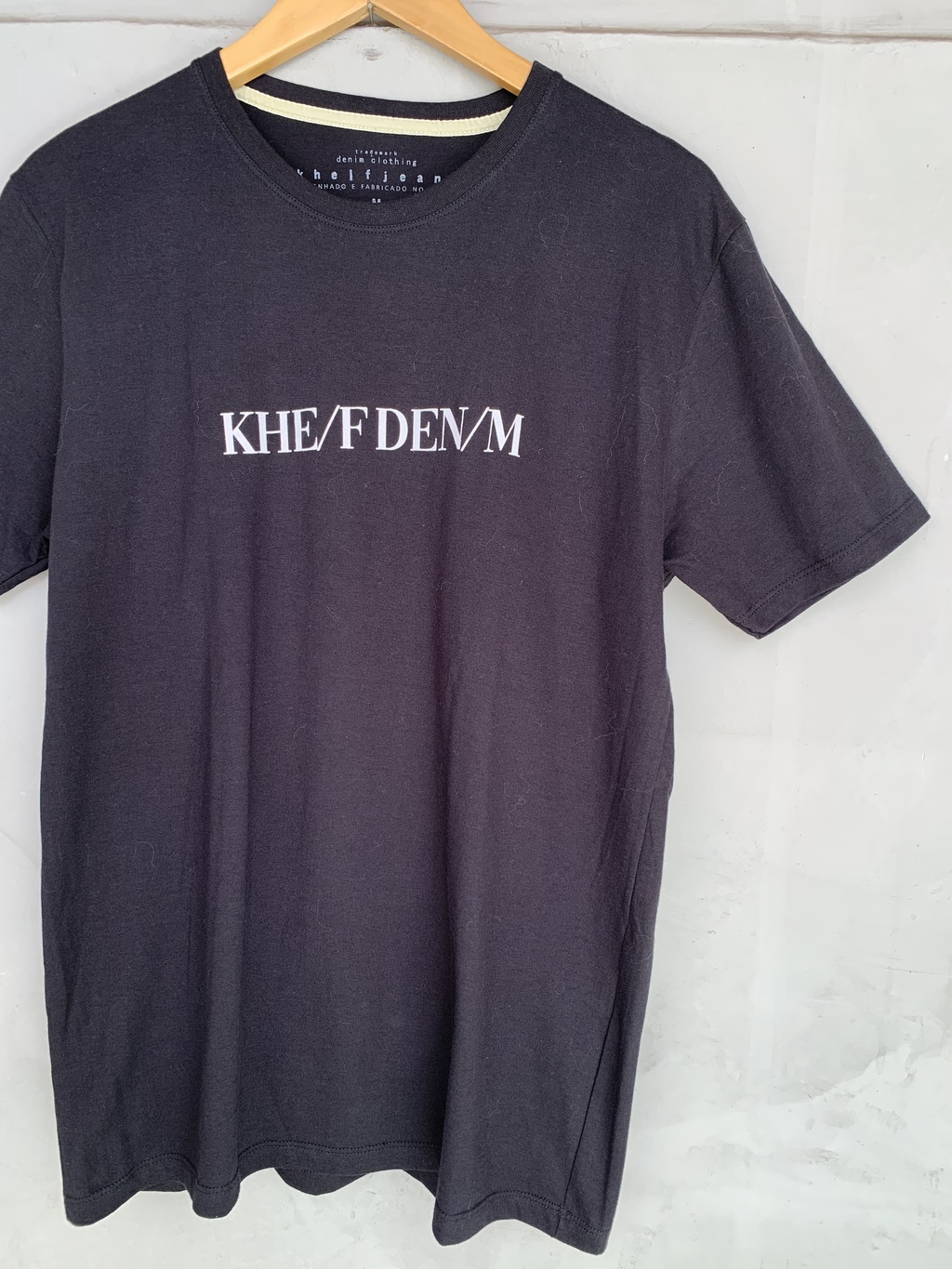 Camiseta Khelf denim - TAM M