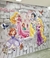 Papel de Parede Infantil Tema Princesas Tijolinho 3D Para Quarto de Meninas