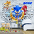 Papel de Parede Infantil Sonic 3D Para Decorar Quarto de Menino - comprar online