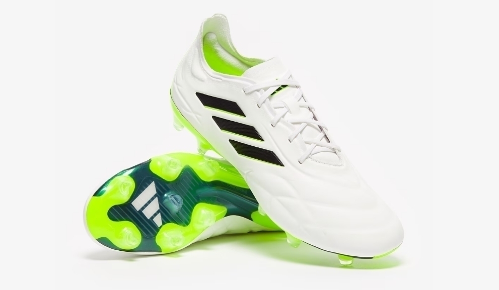 Adidas copa blancos con verde sales