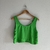 Cropped verde listra lateral Dress To - loja online