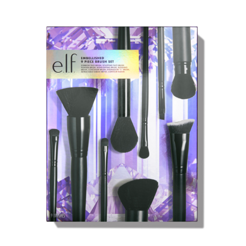 Elf cosmetics - Embellished 9-Piece Brush Set