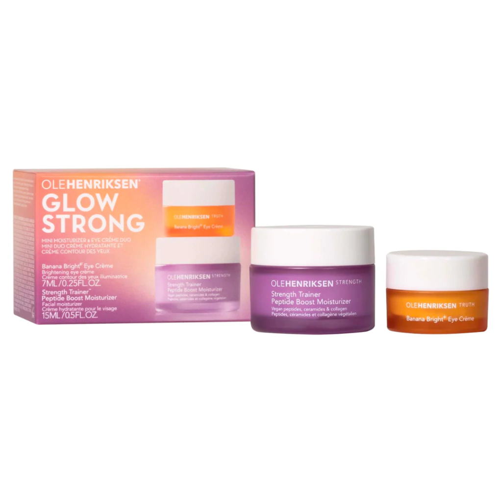 OLEHENRIKSEN - Glow Strong Mini Moisturizer + Eye Cream Duo