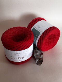 Fio de malha Premium 25mm - Vermelho 400g - comprar online