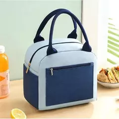 LUNCHERA TÉRMICA LISAS CON BOLSILLOS - comprar online