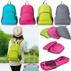 MOCHILA DE VIAJE PLEGABLE ULTRA LIVIANA - Tienda Mamá Ahorro