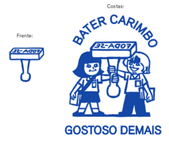 Camiseta Gostosa Demais para Bater Carimbo [PRÉ-VENDA LIMITADA] - comprar online