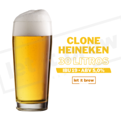 KIT DE INSUMOS HEINEKEN CLONE • 30 LITROS