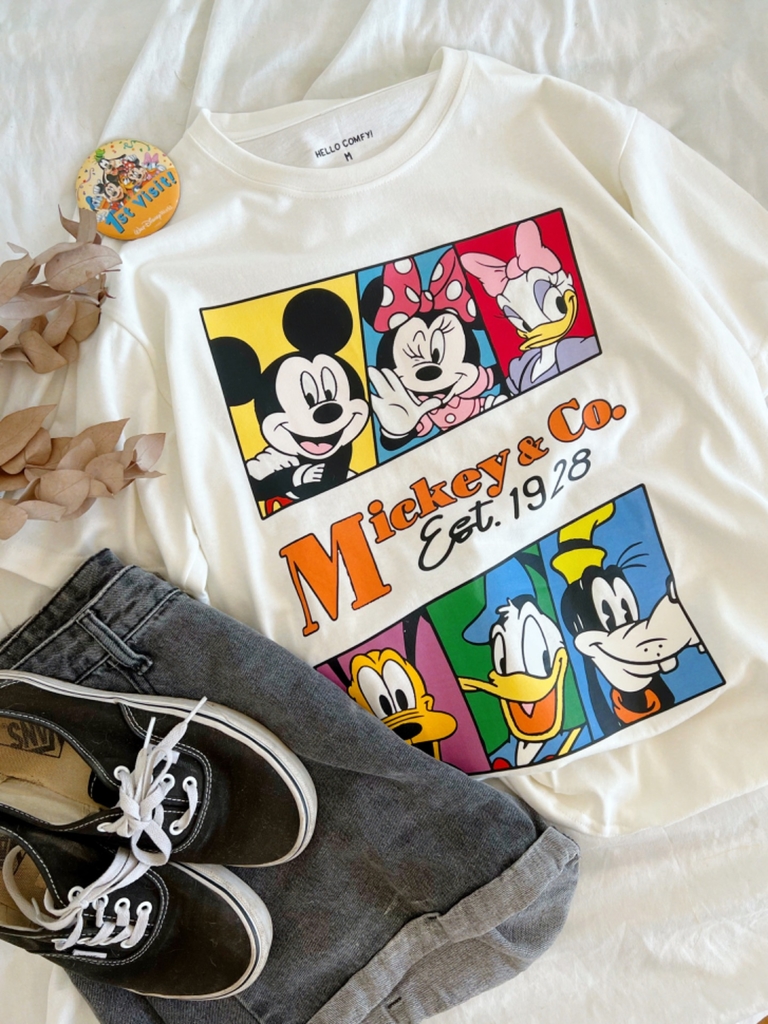 Remera MICKEY CO. Comprar en HELLO COMFY