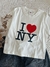 Crop top I LOVE NY