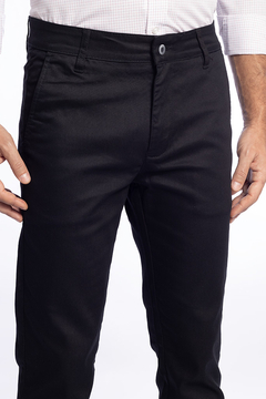 Calça sarja preta com elastano Garbo GRB na internet
