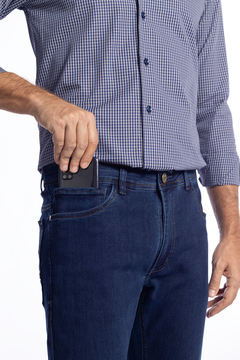 Calça Jeans Reta com elastano Garbo GRB - loja online