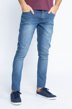 Calça Jeans Elastano Skinny Azul