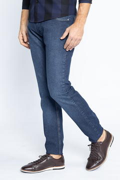 Calça Jeans WRANGLER com Elastano Classic Regular Marinho - comprar online