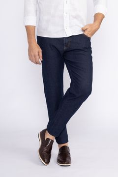 Calça Jeans VILEJACK Elastano Comfort Marinho - comprar online