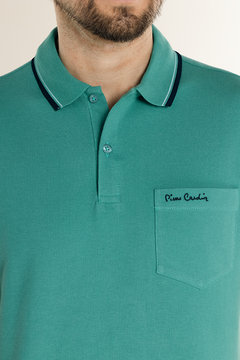 Polo Pierre Cardin com bolso verde - comprar online