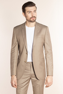 TERNO POLIVISCOSE SLIM FIT BEGE - comprar online