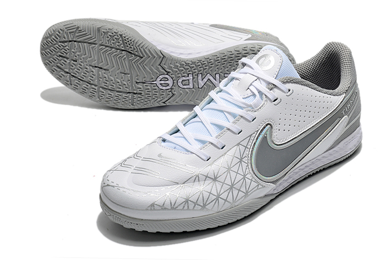 Nike tiempo sales futsal white