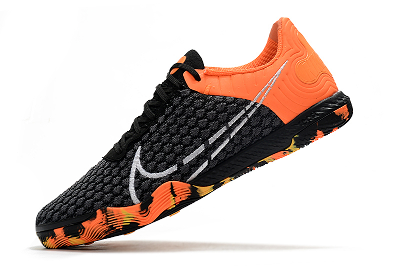 Nike react black orange hotsell