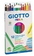 Lápices De Colores X 12 Mega - 5,5 mm - Giotto -
