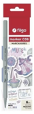 Marcadores Punta mediana 1mm - Mute - Filgo -