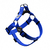 Conjunto Peitoral 8 e Guia para Cachorro Premium com QR Code - Classic Azul 0294-03