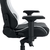 Cadeira Gamer Olympians Poseidon Preta e Branca - comprar online