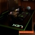 Mesa Gamer LEX Preta e Verde com detalhes que brilham no escuro - comprar online