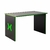 Mesa Gamer LEX Preta e Verde com detalhes que brilham no escuro - loja online