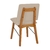 Cadeira de Jantar Veld Avelã e Bege - loja online