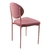 Conjunto com 2 Cadeiras de Cozinha Bella Sarja Rosa - Keva | Conheça os Móveis Que Vão Descomplicar Sua Decoração.