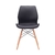 Conjunto com 2 Cadeiras Eames Eiffel Rubi Preto - comprar online