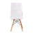 Conjunto com 2 Cadeiras Fitz Eiffel Branco - loja online
