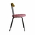 Conjunto com 2 Cadeiras Spot Linho Rosa e Preto - loja online