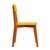 Conjunto com 2 Cadeiras Tóquio Castanho e Amarela - loja online