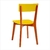 Imagem do Conjunto com 2 Cadeiras Tóquio Castanho e Amarela