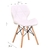 Conjunto com 2 Cadeiras Tulipa Eiffel Branco - Keva | Conheça os Móveis Que Vão Descomplicar Sua Decoração.
