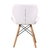 Conjunto com 2 Cadeiras Tulipa Eiffel Branco - comprar online